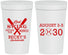 Personalized Bachelorette 32 oz Stadium Cups - Last Swing Before Ring | 60127