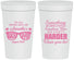 Personalized Bachelorette 32 oz Stadium Cups - Something Borrowed | 60133