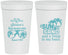 Personalized Bachelorette 32 oz Stadium Cups - Sun Sand Drink Hand | 60134