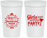 Personalized Bachelorette 32 oz Stadium Cups - Girls Just Wanna Party | 60139