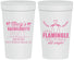Personalized Bachelorette 32 oz Stadium Cups - Lets Flamingle Still Single | 60144