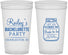Personalized Bachelorette 32 oz Stadium Cups - Bride To Be | 60146