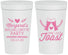 Personalized Bachelorette 32 oz Stadium Cups - One Last Toast | 60147