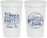Personalized Bachelorette 32 oz Stadium Cups - Manis Mimosas | 60149