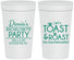 Personalized Bachelorette 32 oz Stadium Cups - Toast And Roast | 60153