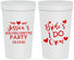 Personalized Bachelorette 32 oz Stadium Cups - Brides I Do Crew | 60159