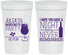 Personalized Bachelorette 32 oz Stadium Cups - Night Never Remember | 60160
