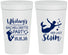 Personalized Bachelorette 32 oz Stadium Cups - Mermaid | 60175