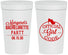 Personalized Bachelorette 32 oz Stadium Cups - Official Girl Code | 60176