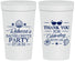 Personalized Bachelorette 32 oz Stadium Cups - Beach | 60177