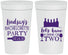 Personalized Bachelorette 32 oz Stadium Cups - Wine Drink Or Two | 60178