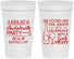 Personalized Bachelorette 32 oz Stadium Cups - Mr Right Girls Night | 60180