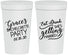 Personalized Bachelorette 32 oz Stadium Cups - Eat Drink Getting Married | 60181