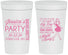 Personalized Bachelorette 32 oz Stadium Cups - Drink The Night Away | 60182