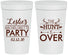 Personalized Bachelorette 32 oz Stadium Cups - The Hunt Is Over | 60184