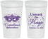 Personalized Quinceanera 32 oz Stadium Cups - Mardi Gras Quince | 70010