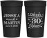 Personalized Anniversary 32 oz Stadium Cups - Cheers To 30 Years | 80003