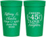 Personalized Anniversary 32 oz Stadium Cups - Cheers To 45 Years | 80006