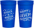 Personalized Anniversary 32 oz Stadium Cups - Cheers To 60 Years | 80009