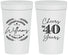 Personalized Anniversary 32 oz Stadium Cups - Cheers To 40 Years | 80015