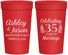 Personalized Anniversary 32 oz Stadium Cups - 35 Years Of Marriage | 80024