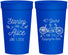 Personalized Anniversary 32 oz Stadium Cups - Cheers To 40 Years | 80025