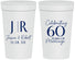 Personalized Anniversary 32 oz Stadium Cups - 60 Years Of Marriage | 80029
