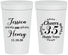 Personalized Anniversary 32 oz Stadium Cups - Cheers To 35 Years | 80034