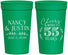 Personalized Anniversary 32 oz Stadium Cups - Cheers To 55 Years | 80038