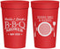 Personalized Baby Shower 32 oz Stadium Cups - Beers Bbq Babies | 90007