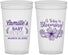 Personalized Baby Shower 32 oz Stadium Cups - Blooming | 90009