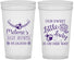 Personalized Baby Shower 32 oz Stadium Cups - Little Lady On The Way | 90021