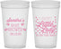 Personalized Baby Shower 32 oz Stadium Cups - Sweet Little Lady | 90024