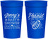 Personalized Baby Shower 32 oz Stadium Cups - Peanut On The Way | 90025
