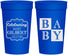 Personalized Baby Shower 32 oz Stadium Cups - Celebrating | 90029