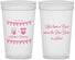 Personalized Baby Shower 32 oz Stadium Cups - Beer Due Date Is Near | 90032