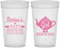 Personalized Baby Shower 32 oz Stadium Cups - Baby Girl Is Brewing | 90034