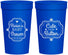 Personalized Baby Shower 32 oz Stadium Cups - Cute Little Button | 90035