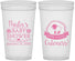 Personalized Baby Shower 32 oz Stadium Cups - Lamb Cuteness | 90038