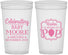 Personalized Baby Shower 32 oz Stadium Cups - Going To Pop | 90040