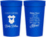 Personalized Baby Shower 32 oz Stadium Cups - Baby Is Brewing | 90041