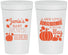 Personalized Baby Shower 32 oz Stadium Cups - Pumpkin On The Way | 90042