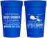 Personalized Baby Shower 32 oz Stadium Cups - Mermaid On Her Way | 90044