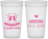 Personalized Baby Shower 32 oz Stadium Cups - Raise A Beer | 90049
