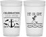 Personalized Baby Shower 32 oz Stadium Cups - Gender Reveal Whale | 90053