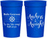 Personalized Baby Shower 32 oz Stadium Cups - Nautical Anchors Aweigh | 90054