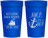 Personalized Baby Shower 32 oz Stadium Cups - Nautical Ahoy It’s A Boy | 90055