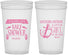 Personalized Baby Shower 32 oz Stadium Cups - Anchors Aweigh Little Girl | 90056