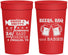 Personalized Baby Shower 32 oz Stadium Cups - Beers Bbq Babies | 90060
