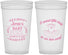 Personalized Baby Shower 32 oz Stadium Cups - Sweet Little Lady | 90061
